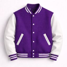 Purple Varsity Jacket - B2B