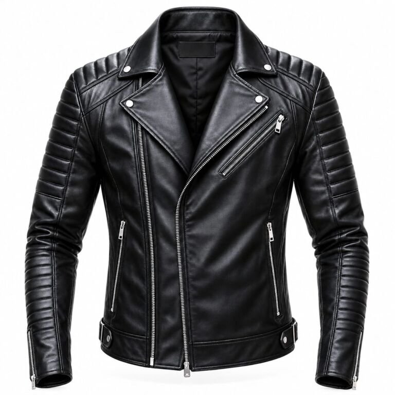 men biker jacket