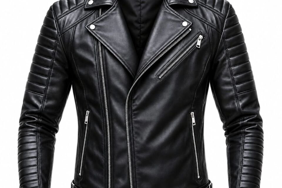 men biker jacket