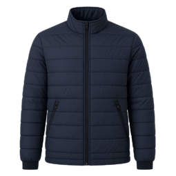 Men’s Red Biker Leather Jacket with Black Panels