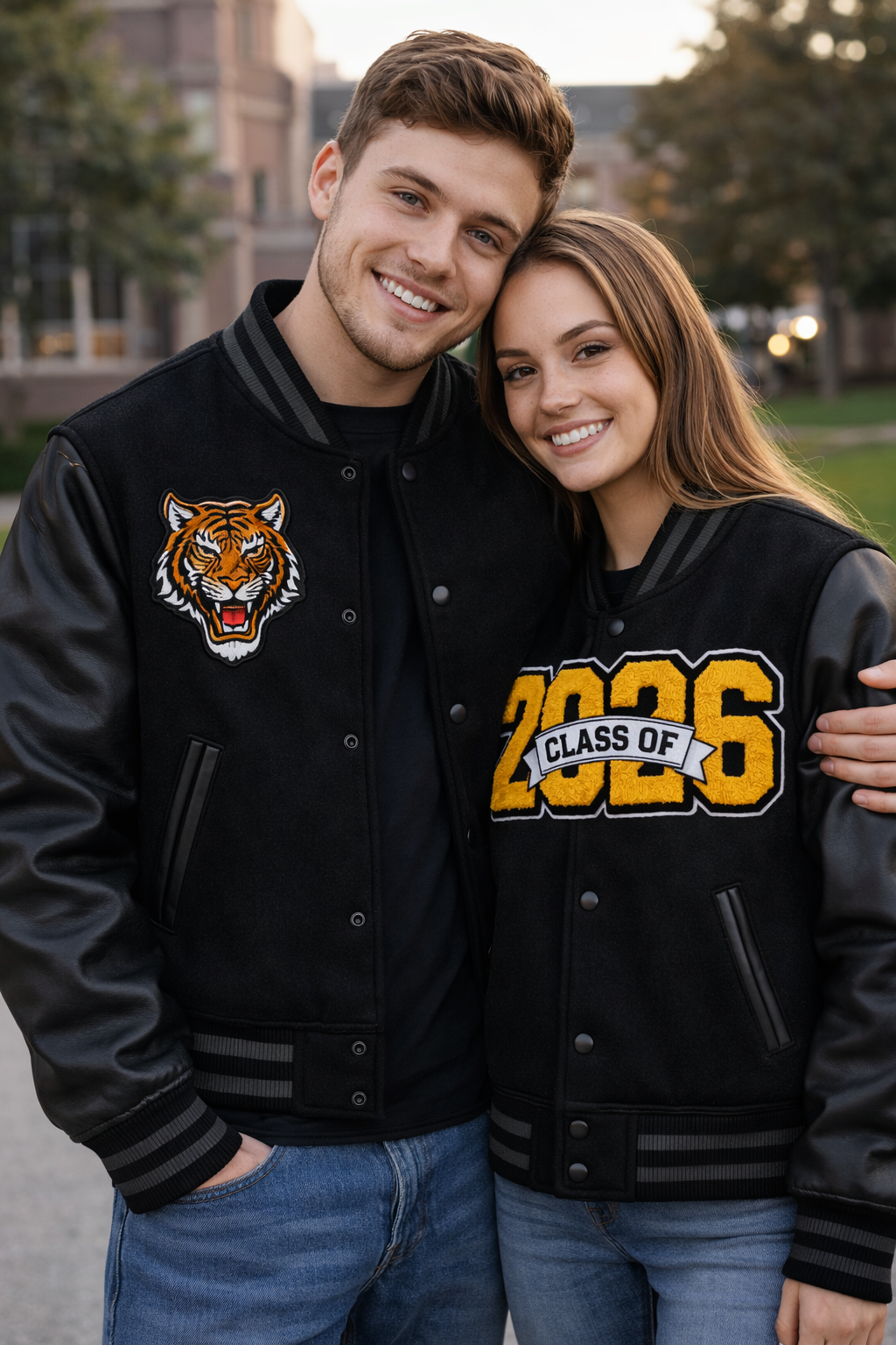 Couple Varsity Jacket