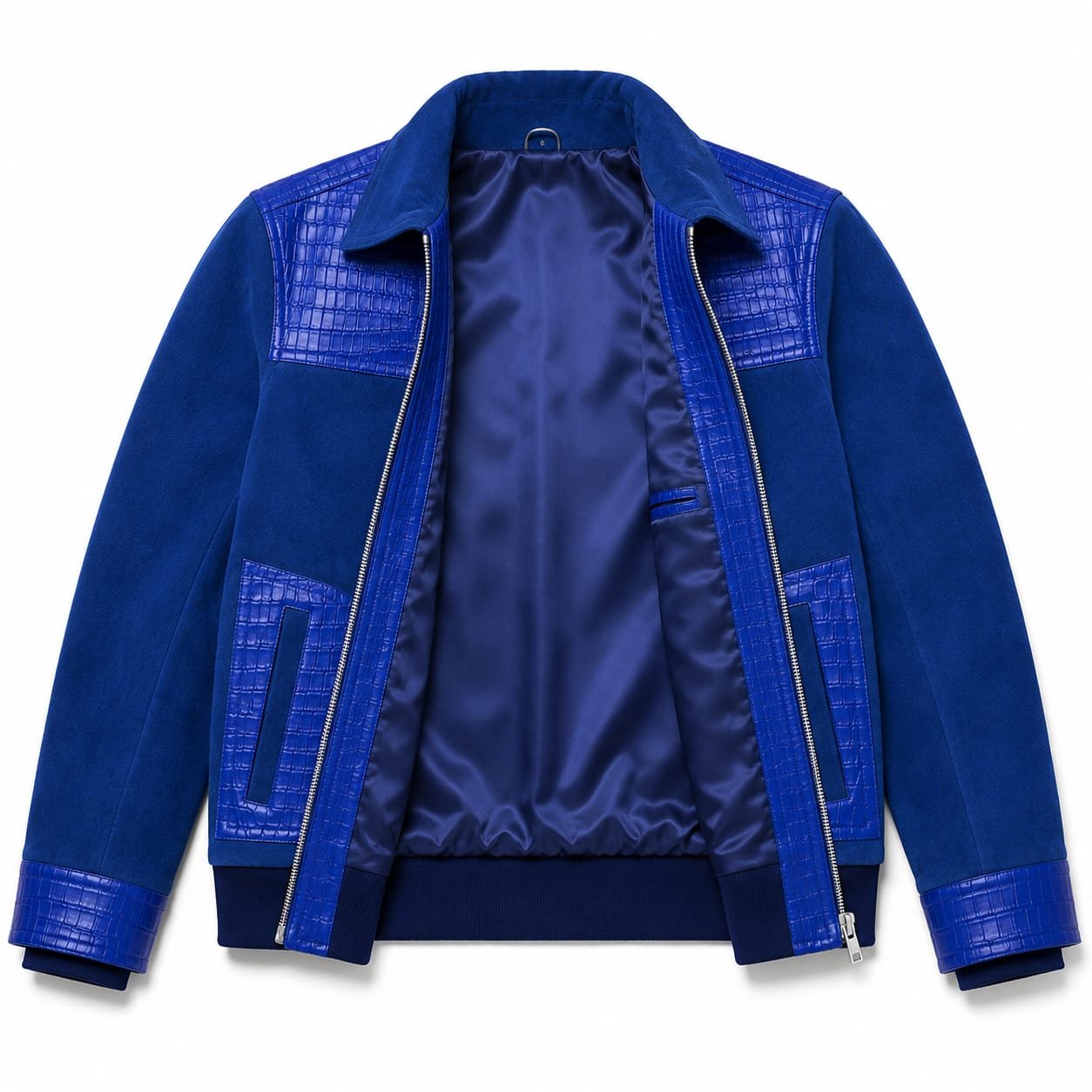 blue crocdile men jacket