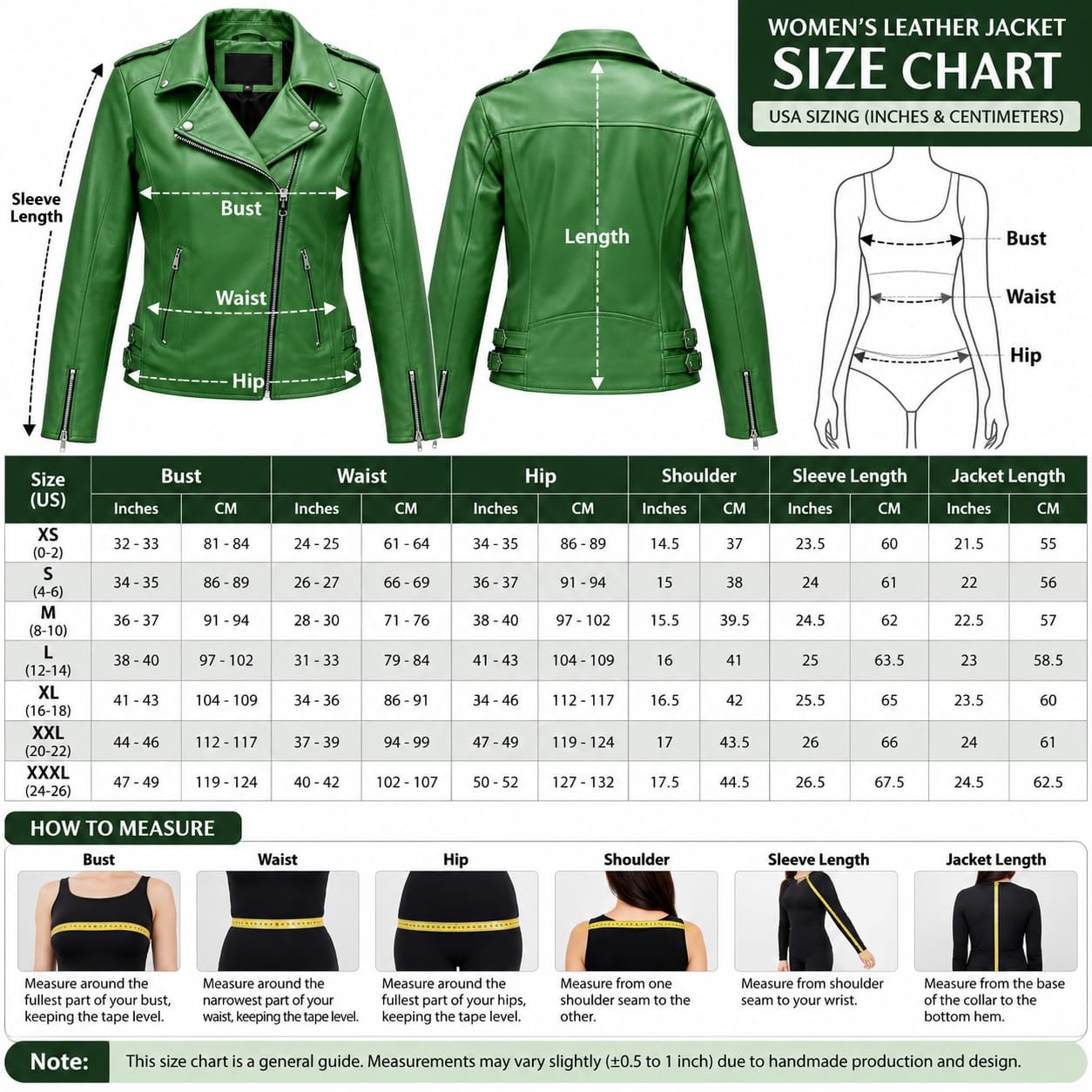 Women's genuine lambskin leather biker jacket with asymmetrical front zipper, lapel collar, zippered pockets, and adjustable waist straps, front view