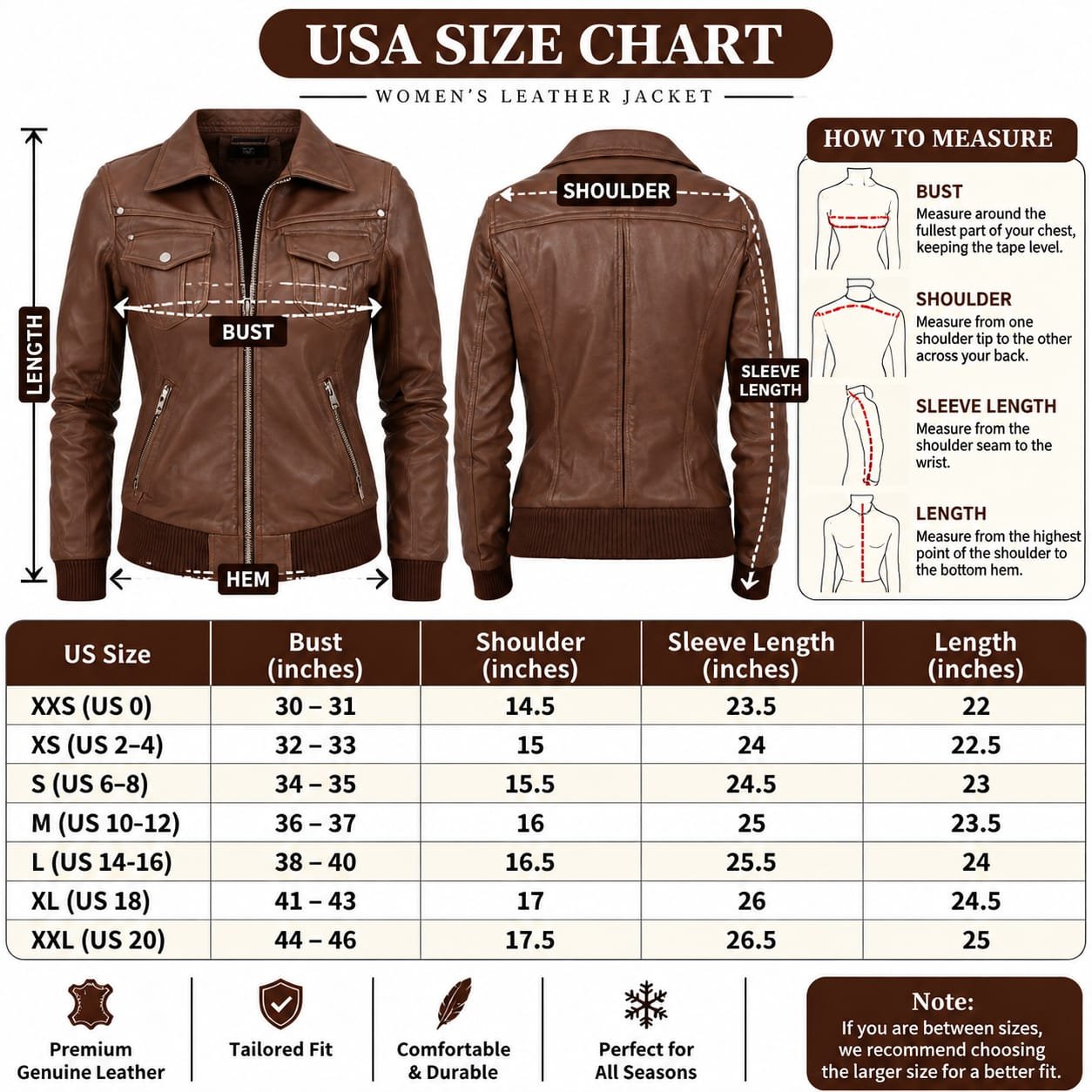 Women’s Brown Leather Bomber Jacket | Vintage Zip-Up Flight Jacket - Image 7